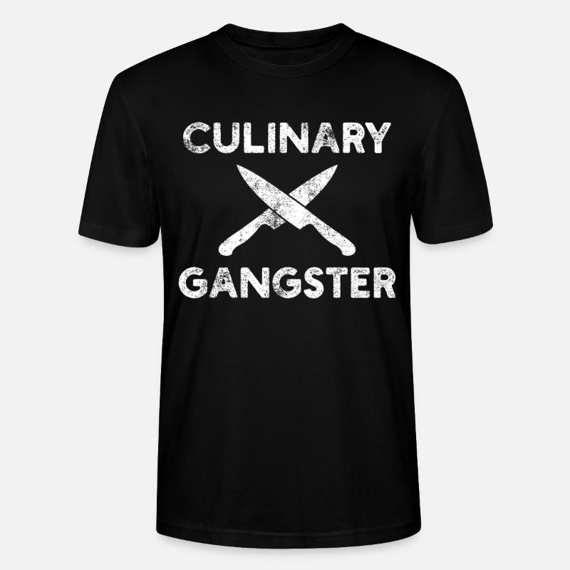 Chef Chef Chef - Stanley/Stella CRAFTER Unisex Organic T-Shirt - black