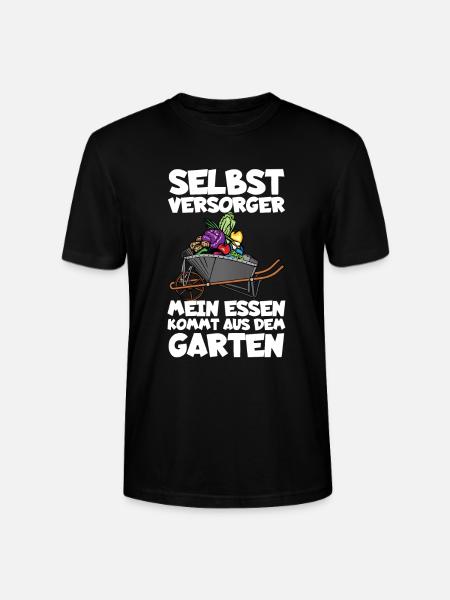 Garten - Stanley/Stella Unisex Bio-T-Shirt CRAFTER - Schwarz