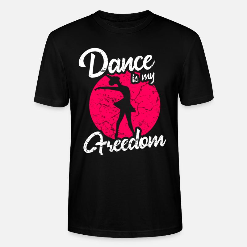Tanzen Ballett - Stanley/Stella Unisex Bio-T-Shirt CRAFTER - Schwarz