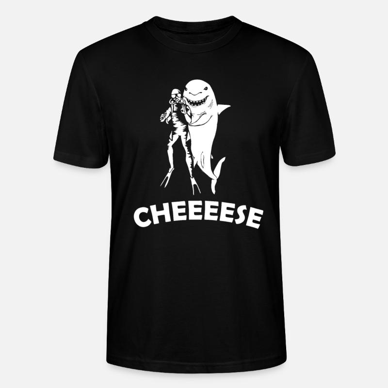 Cheeese - Stanley/Stella Unisex Bio-T-Shirt CRAFTER - Schwarz