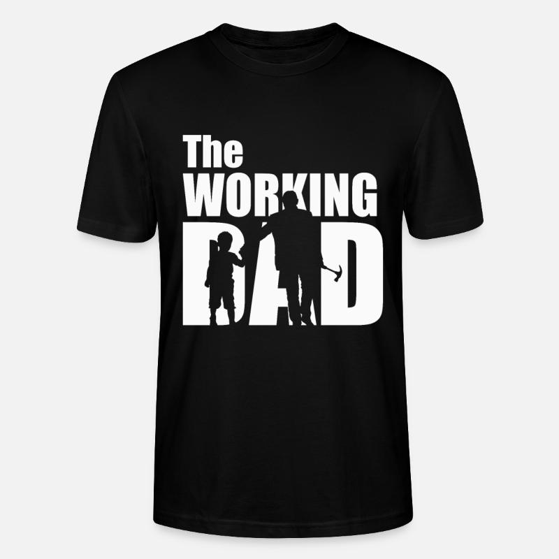 Handwerker - Stanley/Stella Unisex Bio-T-Shirt CRAFTER - Schwarz