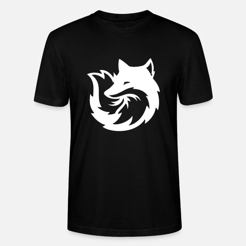 Füchse - Stanley/Stella Unisex Bio-T-Shirt CRAFTER - Schwarz