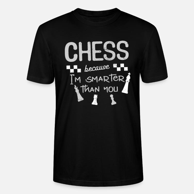 Schach Chess - Stanley/Stella Unisex Bio-T-Shirt CRAFTER - Schwarz