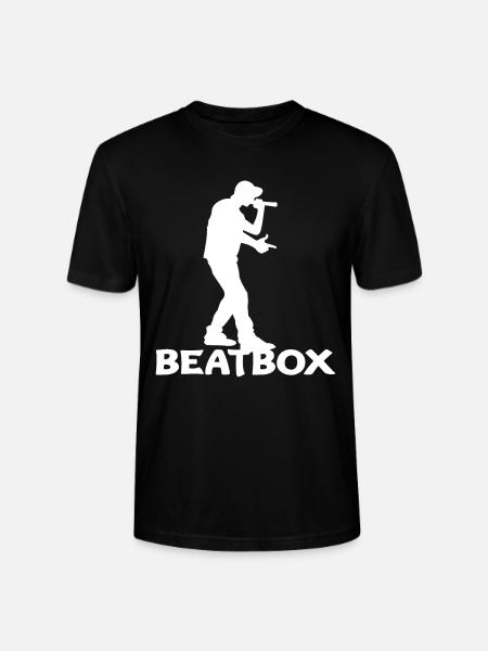 Beatbox - Stanley/Stella CRAFTER Unisex Organic T-Shirt - black