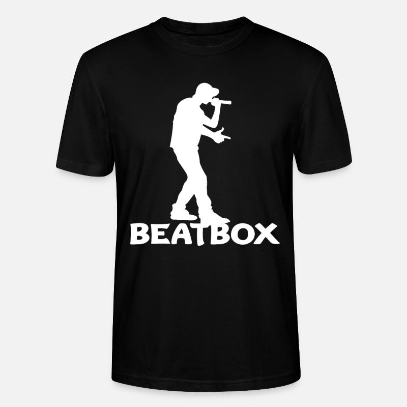 Beatbox - Stanley/Stella Unisex Bio-T-Shirt CRAFTER - Schwarz