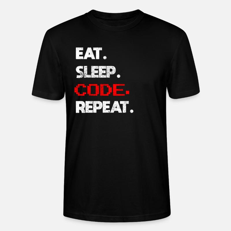 Coder Programmierer - Stanley/Stella Unisex Bio-T-Shirt CRAFTER - Schwarz