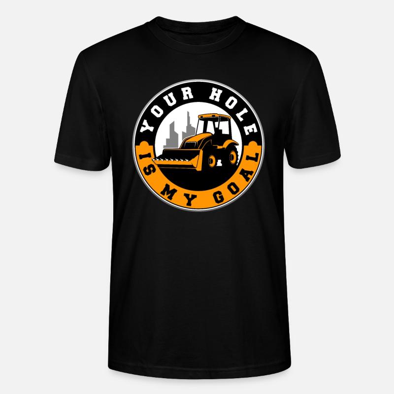 Bagger - Stanley/Stella Unisex Bio-T-Shirt CRAFTER - Schwarz