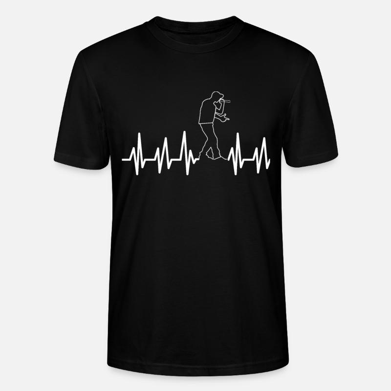 Beatbox - Stanley/Stella Unisex Bio-T-Shirt CRAFTER - Schwarz
