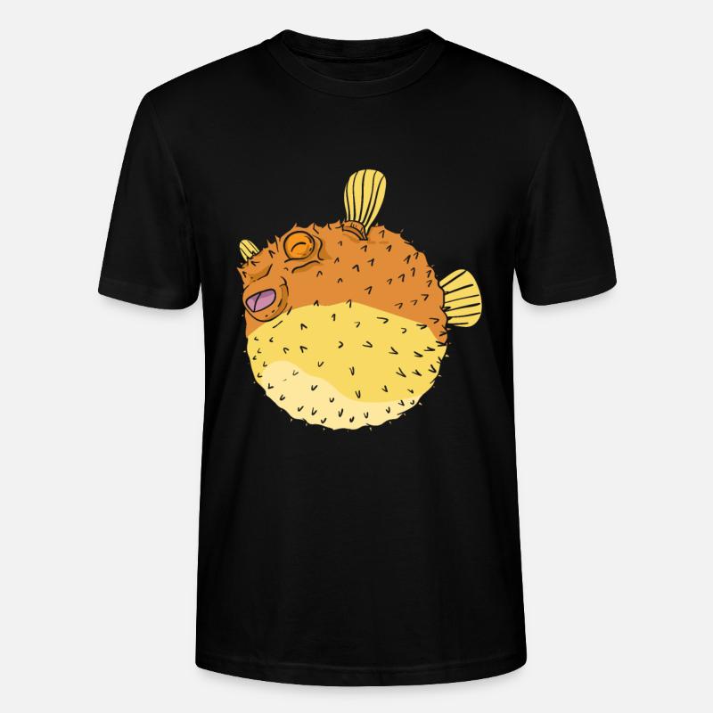 Poisson sphérique - T-shirt bio CRAFTER Stanley Stella Unisexe - noir