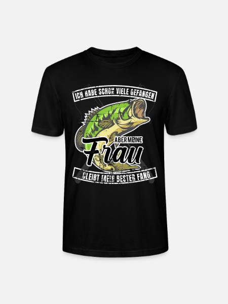 Mein Bester Fang - Stanley/Stella Unisex Bio-T-Shirt CRAFTER - Schwarz