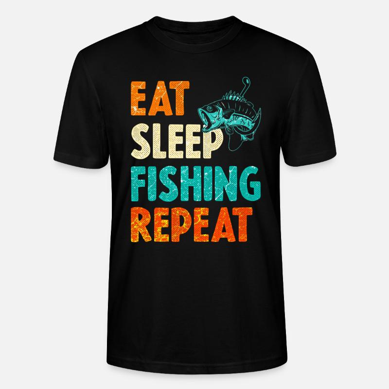 Pêcheur - T-shirt bio CRAFTER Stanley Stella Unisexe - noir