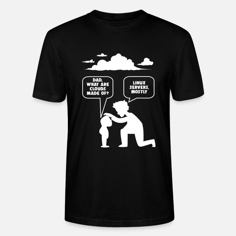Développeur de logiciels Linux programmeur informatique - T-shirt bio CRAFTER Stanley Stella Unisexe - noir