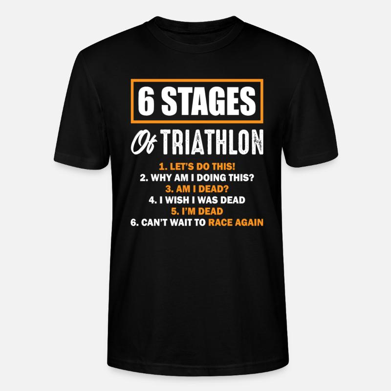 Triathlon - T-shirt bio CRAFTER Stanley Stella Unisexe - noir