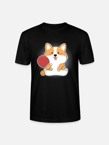 Table tennis - Stanley/Stella CRAFTER Unisex Organic T-Shirt - black