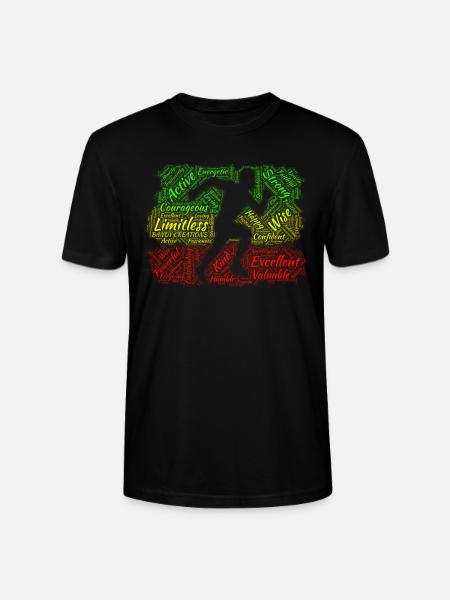BlackMan - Stanley/Stella CRAFTER Unisex Organic T-Shirt - black
