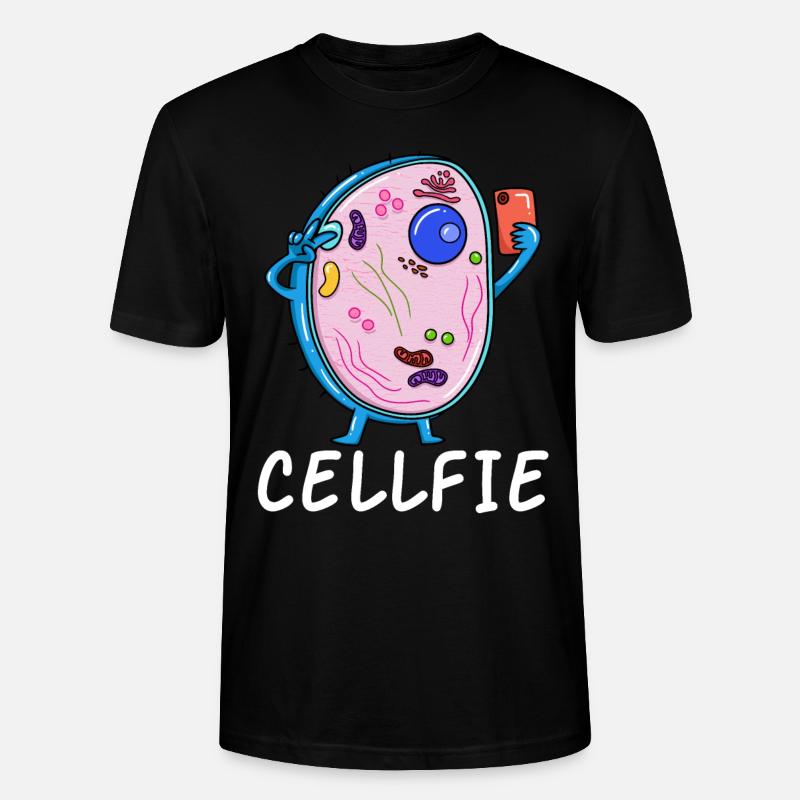 Cellfie - Stanley/Stella Unisex Bio-T-Shirt CRAFTER - Schwarz
