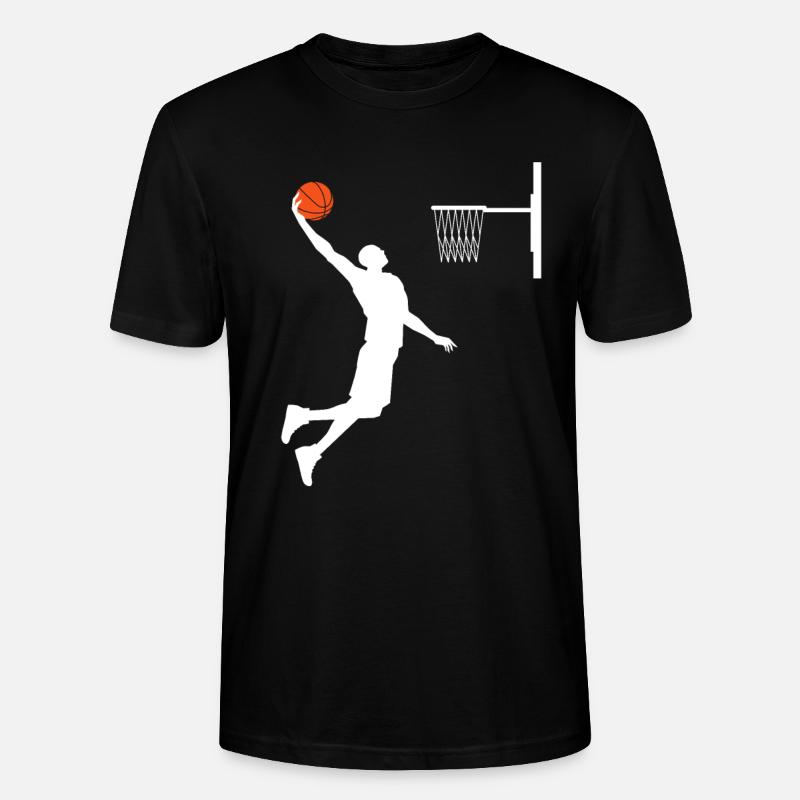 Basketball - Stanley/Stella Unisex Bio-T-Shirt CRAFTER - Schwarz
