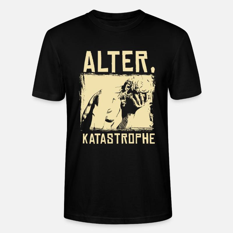 Alter Katastrophe - Stanley/Stella Unisex Bio-T-Shirt CRAFTER - Schwarz