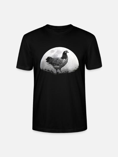 Barbican poultry chicken farmer - Stanley/Stella CRAFTER Unisex Organic T-Shirt - black