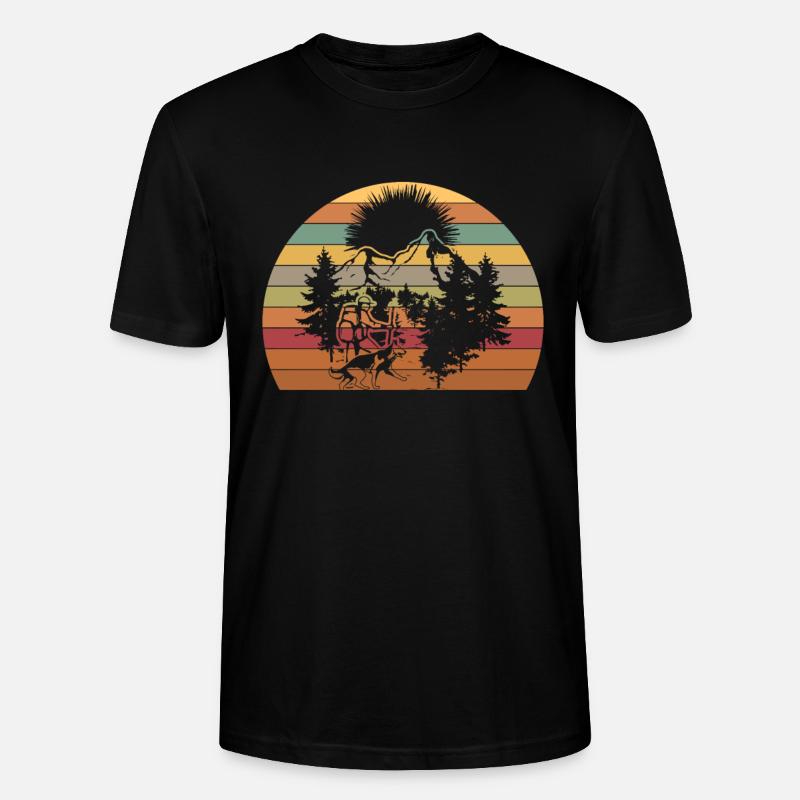 Wander Freunde - Stanley/Stella Unisex Bio-T-Shirt CRAFTER - Schwarz