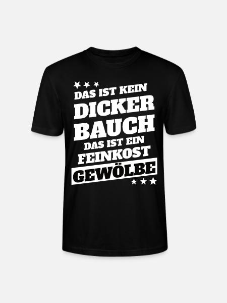 Kein Dicker Bauch - Stanley/Stella Unisex Bio-T-Shirt CRAFTER - Schwarz