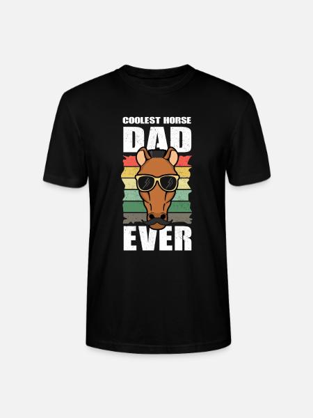 Propriétaire de cheval - T-shirt bio CRAFTER Stanley Stella Unisexe - noir
