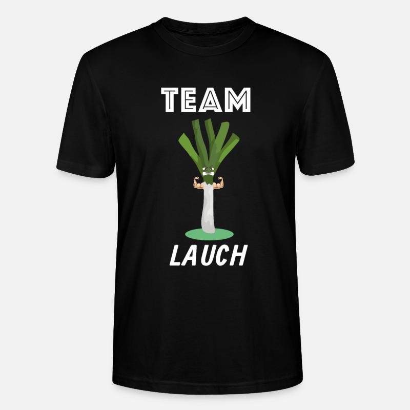 Team Lauch - Stanley/Stella Unisex Bio-T-Shirt CRAFTER - Schwarz