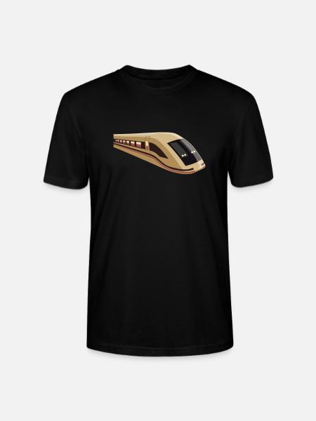 train - T-shirt bio CRAFTER Stanley Stella Unisexe - noir