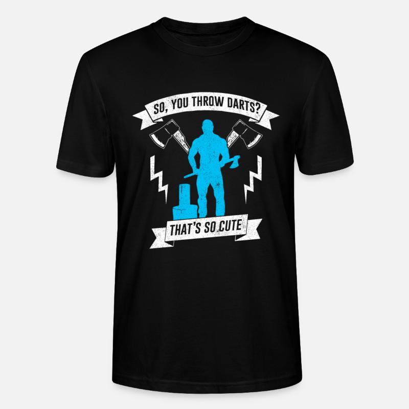 lumberjack - Stanley/Stella CRAFTER Unisex Organic T-Shirt - black