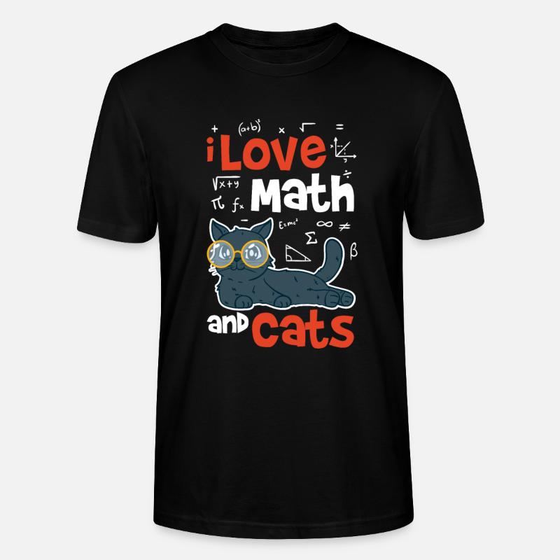 Mathe - Stanley/Stella Unisex Bio-T-Shirt CRAFTER - Schwarz