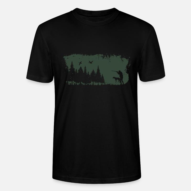 Jäger Design - Stanley/Stella Unisex Bio-T-Shirt CRAFTER - Schwarz