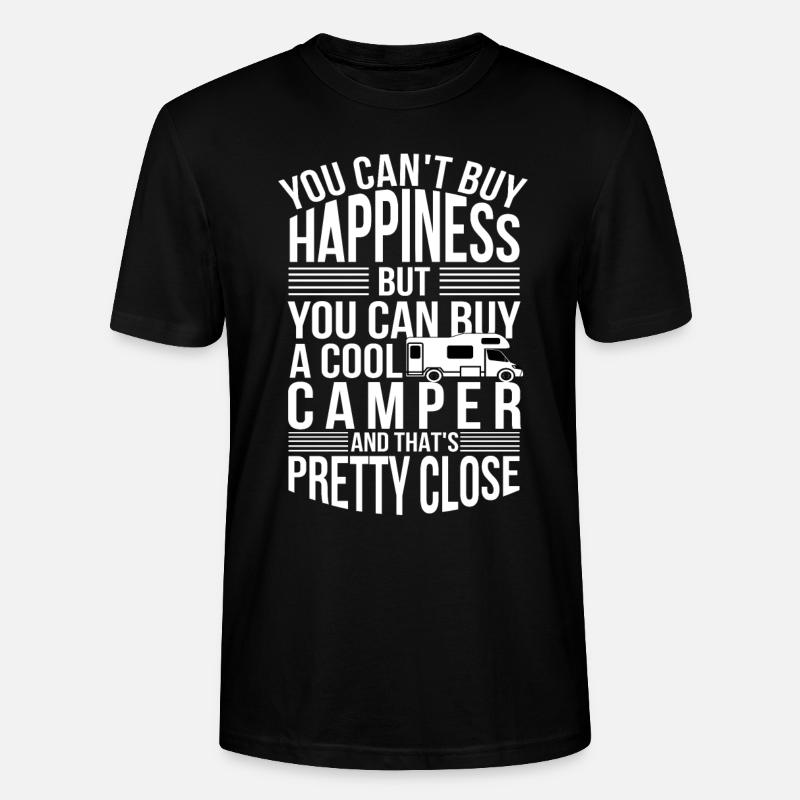 Camper - Stanley/Stella Unisex Bio-T-Shirt CRAFTER - Schwarz