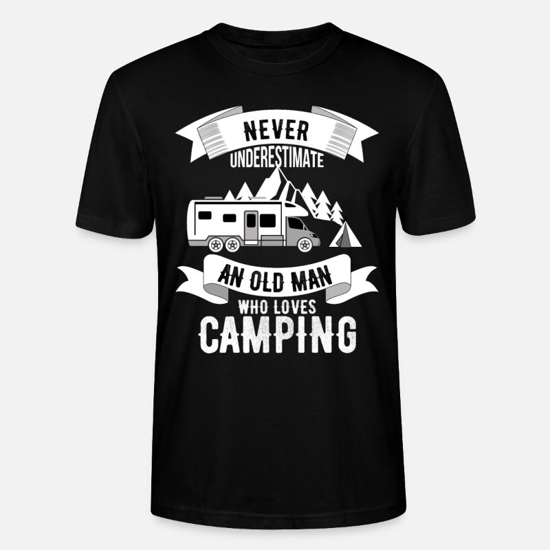 Wohnwagen Camper - Stanley/Stella Unisex Bio-T-Shirt CRAFTER - Schwarz