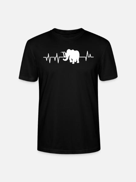 mammoth - Stanley/Stella CRAFTER Unisex Organic T-Shirt - black