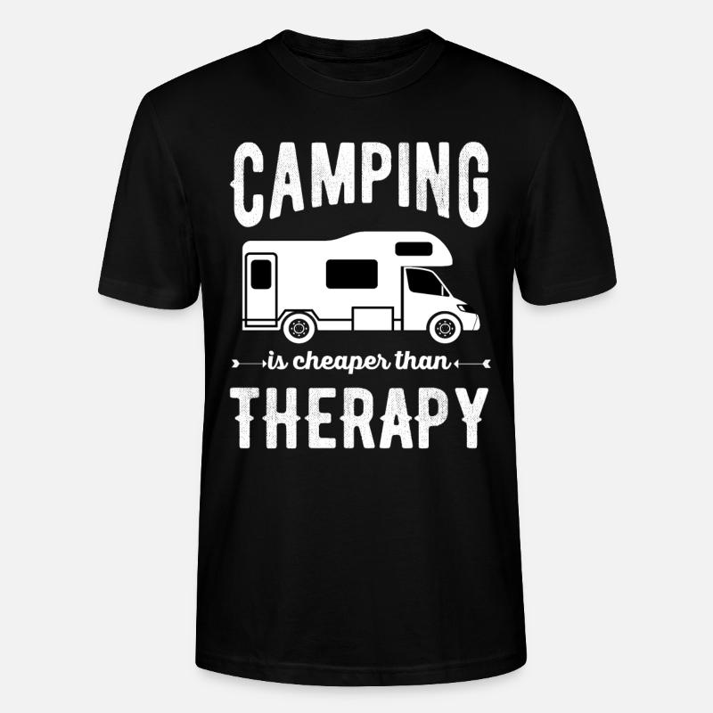 Camper - Stanley/Stella Unisex Bio-T-Shirt CRAFTER - Schwarz