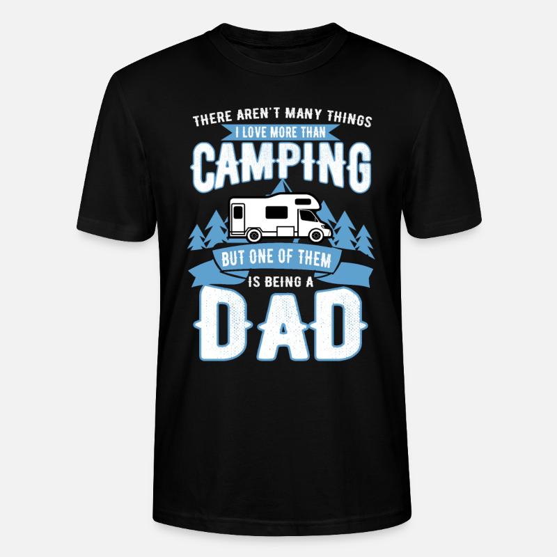 Camper - Stanley/Stella Unisex Bio-T-Shirt CRAFTER - Schwarz