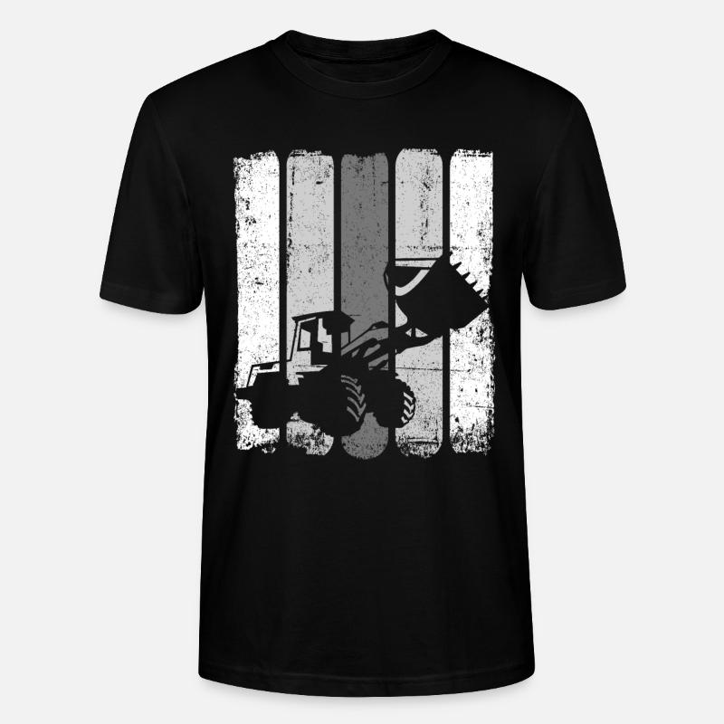 Bagger - Stanley/Stella Unisex Bio-T-Shirt CRAFTER - Schwarz