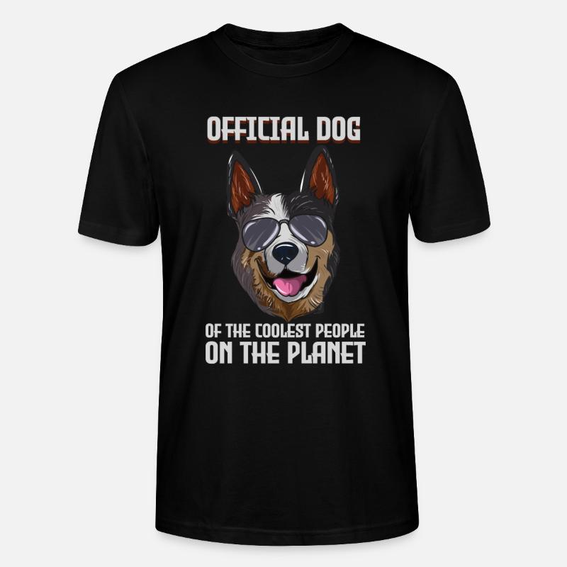 Australian Cattle Dog - Stanley/Stella Unisex Bio-T-Shirt CRAFTER - Schwarz