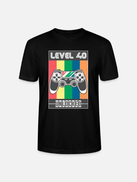 40e anniversaire 40 ans 40e anniversaire homme 40e - T-shirt bio CRAFTER Stanley Stella Unisexe - noir