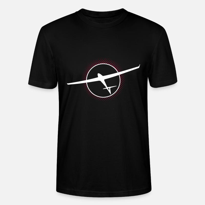 Glide Into The Cricle Soaring - Stanley/Stella CRAFTER Unisex Organic T-Shirt - black