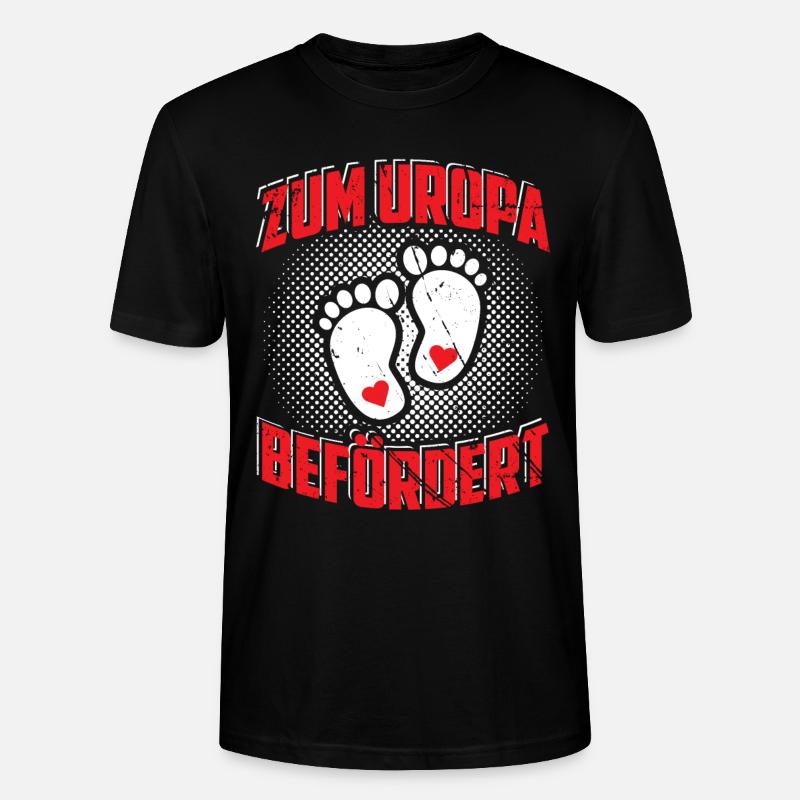 Uropa - Stanley/Stella Unisex Bio-T-Shirt CRAFTER - Schwarz