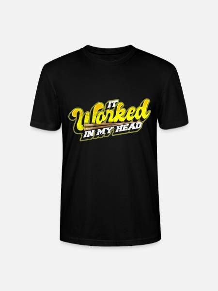 Billard - Stanley/Stella Unisex Bio-T-Shirt CRAFTER - Schwarz