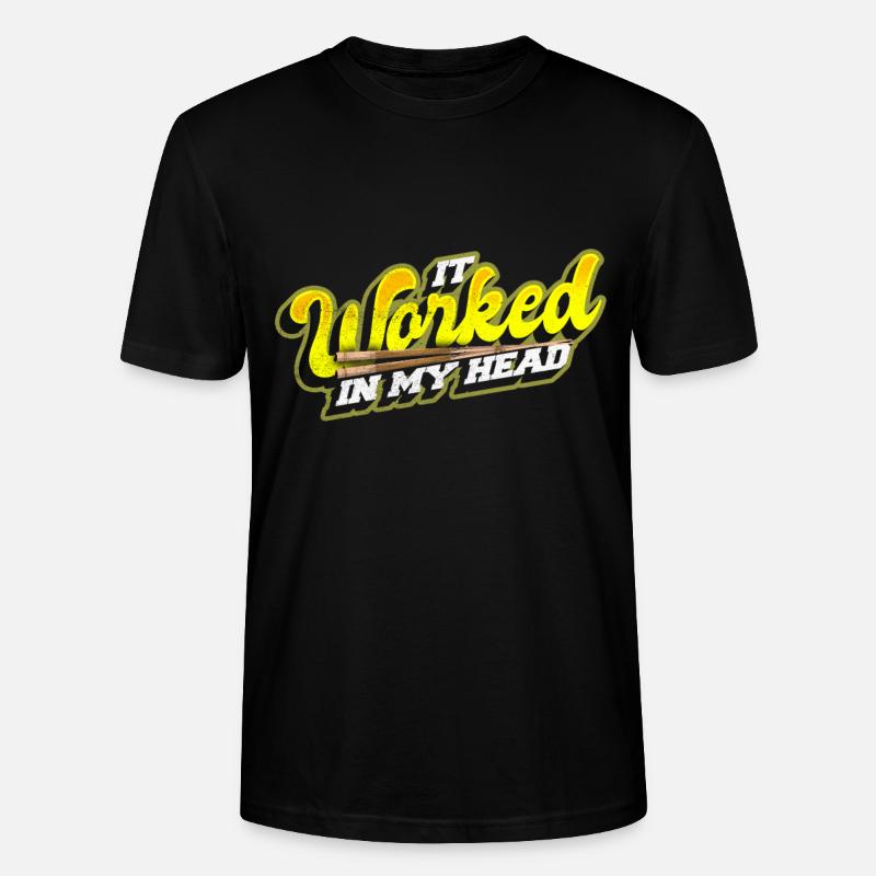 Billard - Stanley/Stella Unisex Bio-T-Shirt CRAFTER - Schwarz