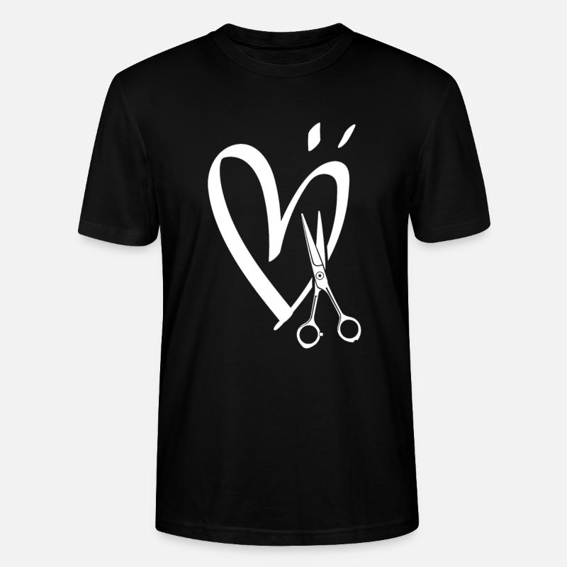 Artisans coiffures coiffures - T-shirt bio CRAFTER Stanley Stella Unisexe - noir