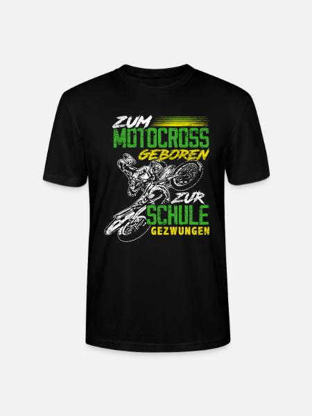 Motocross Schule - Stanley/Stella Unisex Bio-T-Shirt CRAFTER - Schwarz