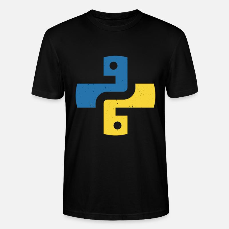 Langage de programmation Python - T-shirt bio CRAFTER Stanley Stella Unisexe - noir