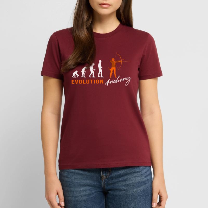 Arc d'archer Evolution Archery T-shirt bio CRAFTER Stanley Stella Unisexe