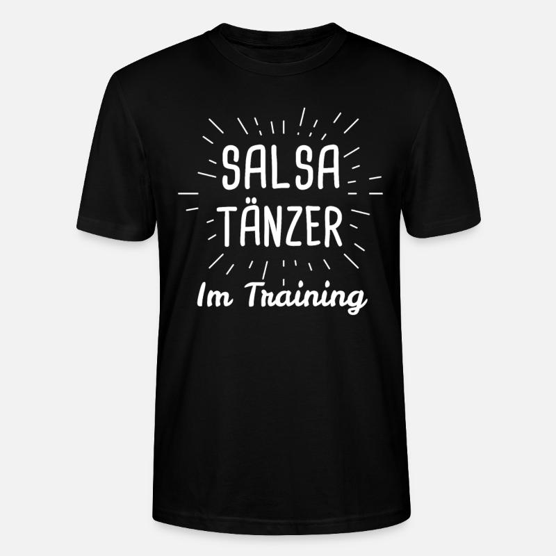 Salsa Tänzer Tanzen Geschenk - Stanley/Stella Unisex Bio-T-Shirt CRAFTER - Schwarz