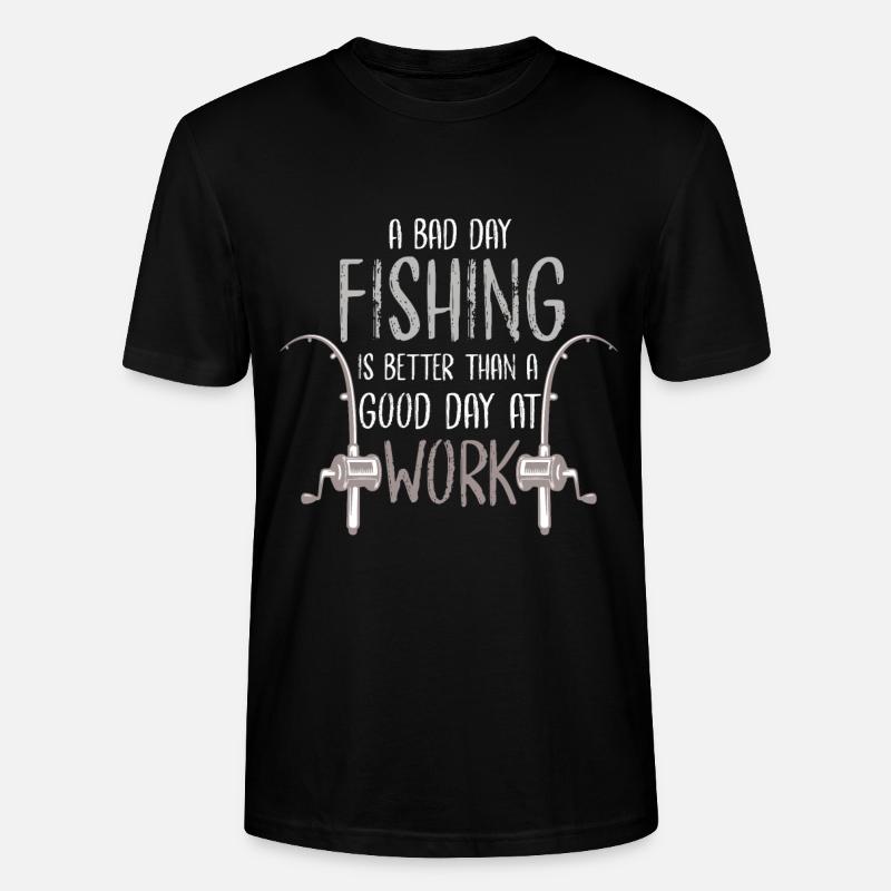 pêche pêche - T-shirt bio CRAFTER Stanley Stella Unisexe - noir