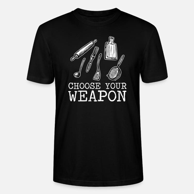 Backen - Stanley/Stella Unisex Bio-T-Shirt CRAFTER - Schwarz